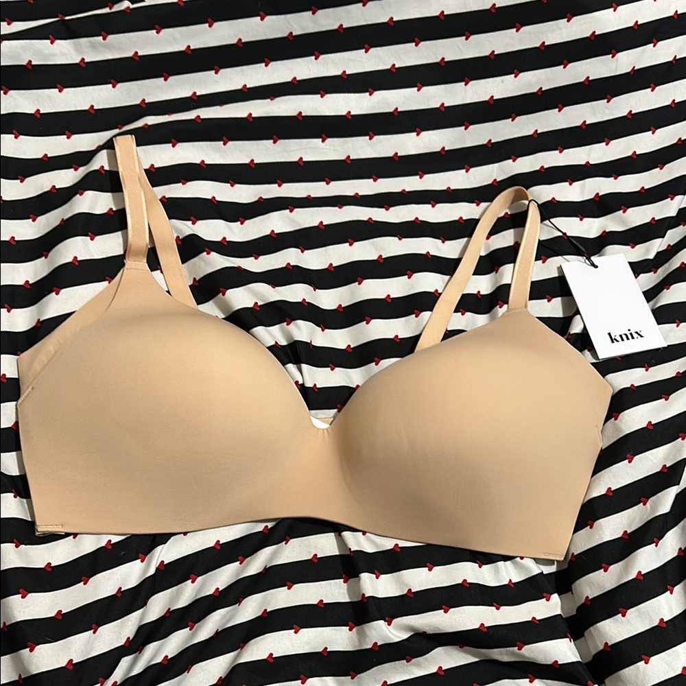 Knix Beige WingWoman Wire Free Bra